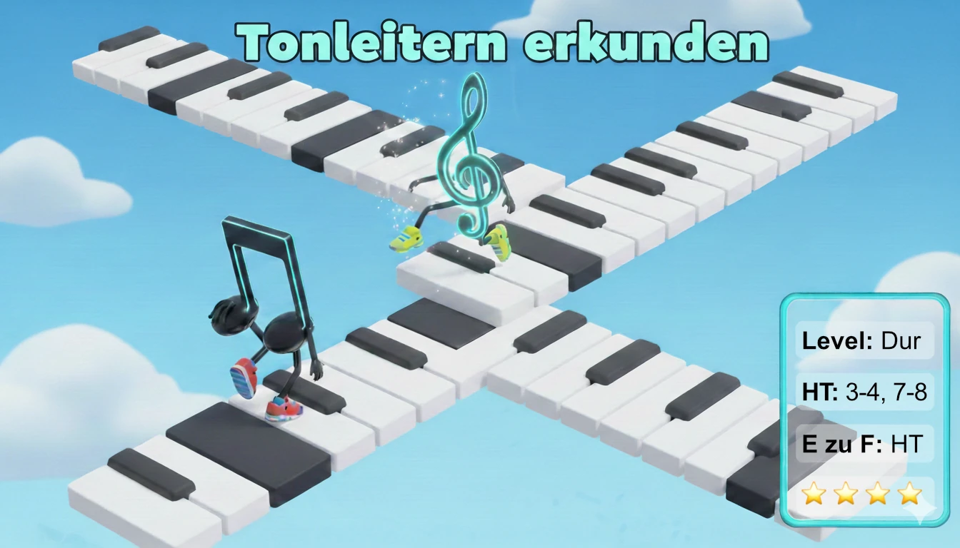 Tonleitern erkunden